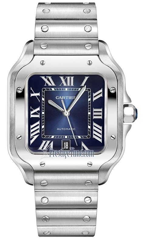 cartier santos watch men's